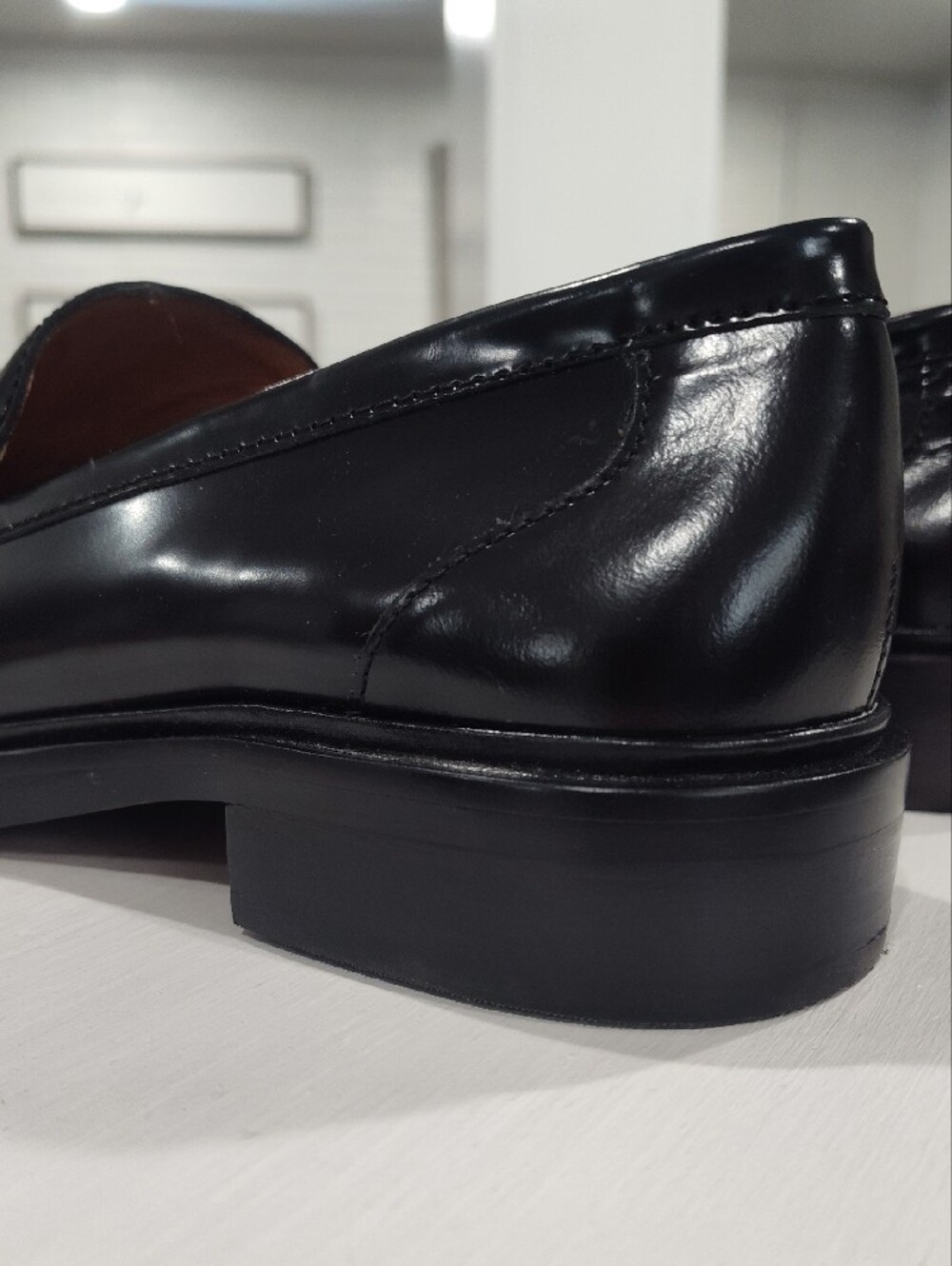 Madewell Vernon Loafer In Classic Black Size 10 - Picture 6 of 14